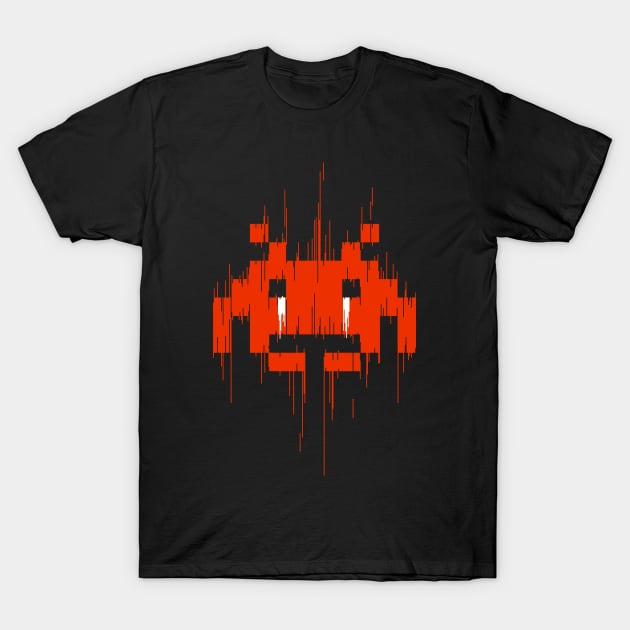 Space Glitch T-Shirt by tshirtbaba